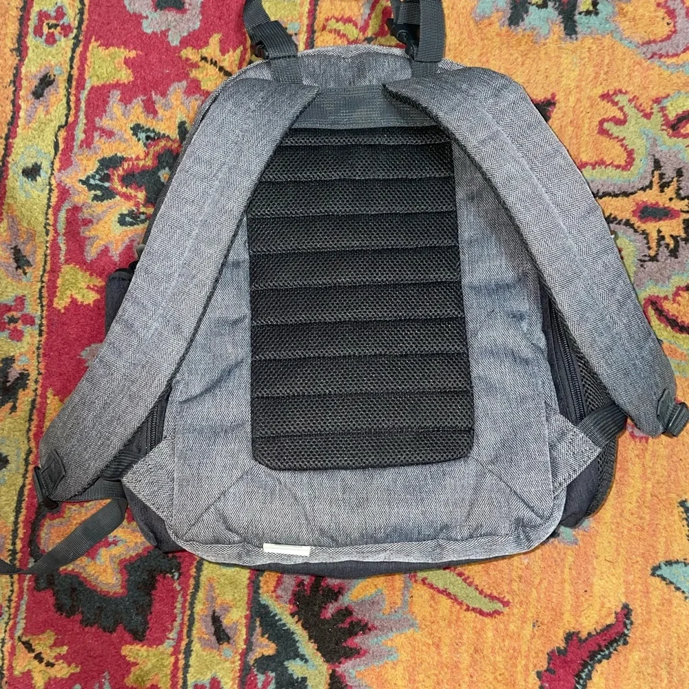 Eddie Bauer Cascade Backpack Diaper Bag – Gray & Tan